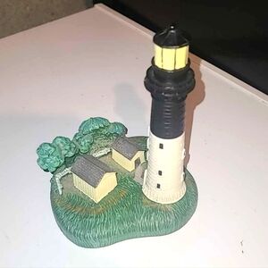Huntington Island, SC Lighthouse Figurine Collectible * N009036 * Spoontiques